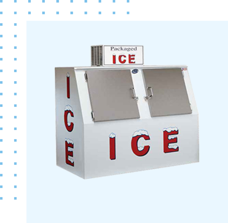 outdoor ice merchandiser